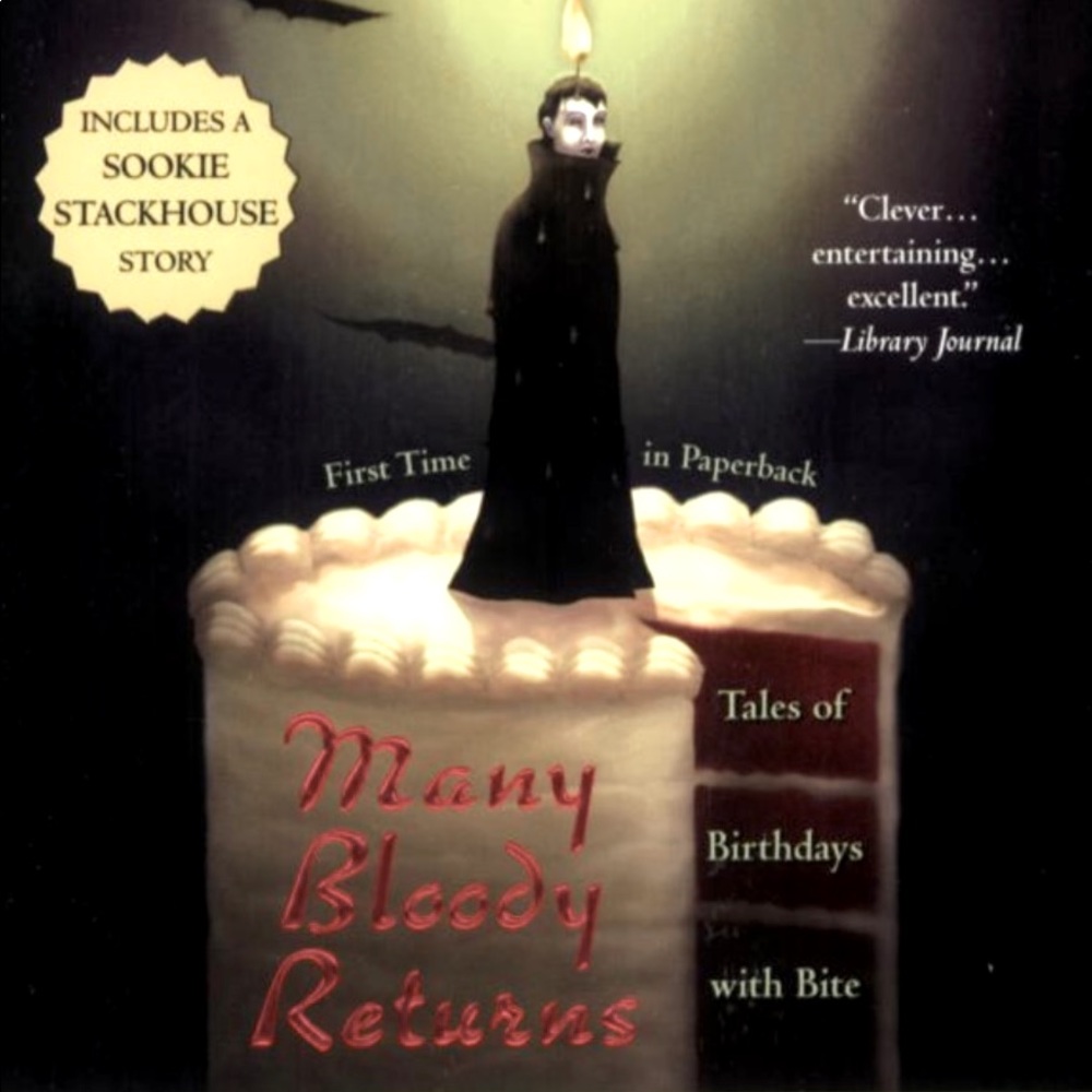 Many Bloody Returns Book, Paperback Copy